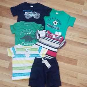 NWT 6 pieces Gymboree, Carter's Charlie & Me